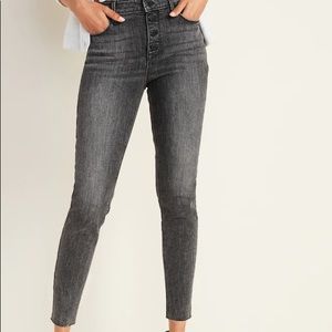 High-Waisted Button-Fly Rockstar SuperSkinny Jeans